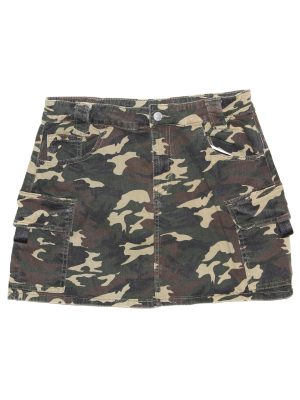 Vintage Y2K 00s Mini Denim Skirt Size W30 L15 38cm