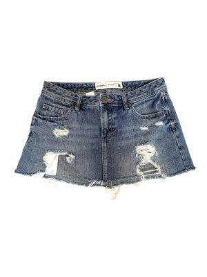Vintage Y2K Just Jeans Denim Short Skirt Waist-30