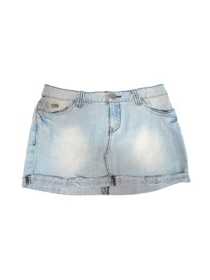 Vintage Y2K Sixty Nine Jeans Denim Short Skirt Waist-31