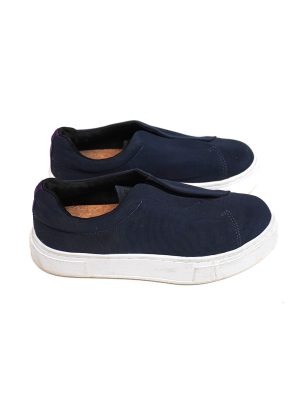 Vintage Navy Blue Shoes Women's Size UK 3.5