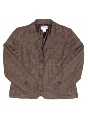 Vintage Womens Blazer Jacket 100% Wool Pendleton Made in USA Size 12