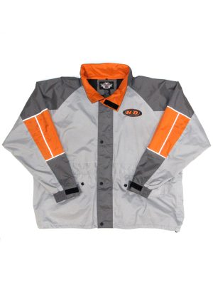 Harley Davidson Vintage Motorcycle Jacket Men Size 3XL