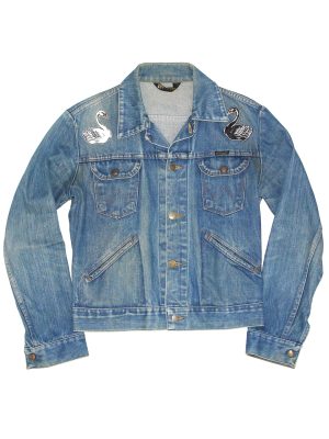 Vintage 1970s Wrangler Denim Jacket Mens Size 38 M