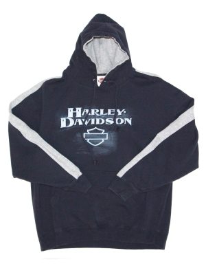 Harley Davidson Old Glory Vintage Hoodie Men Size XL
