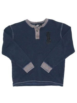 Harley Davidson Vintage Sweatshirt Navy Men Size M