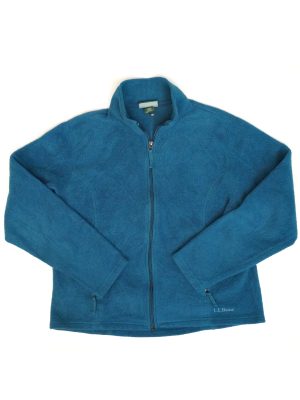 Vintage L.L. Bean Women's Fleece Blue Size L