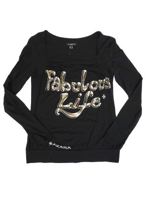 Vintage Y2K Axara Fabulous Life Top Size Small