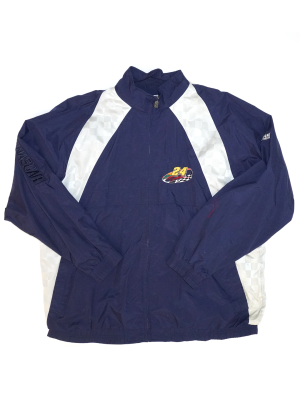 Vintage Sweatshirt Chase Authentics Blue Full Zip Jacket Size XL