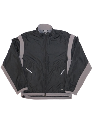 Vintage Sweatshirt Nike Black Full Zip Tracksuit Size S