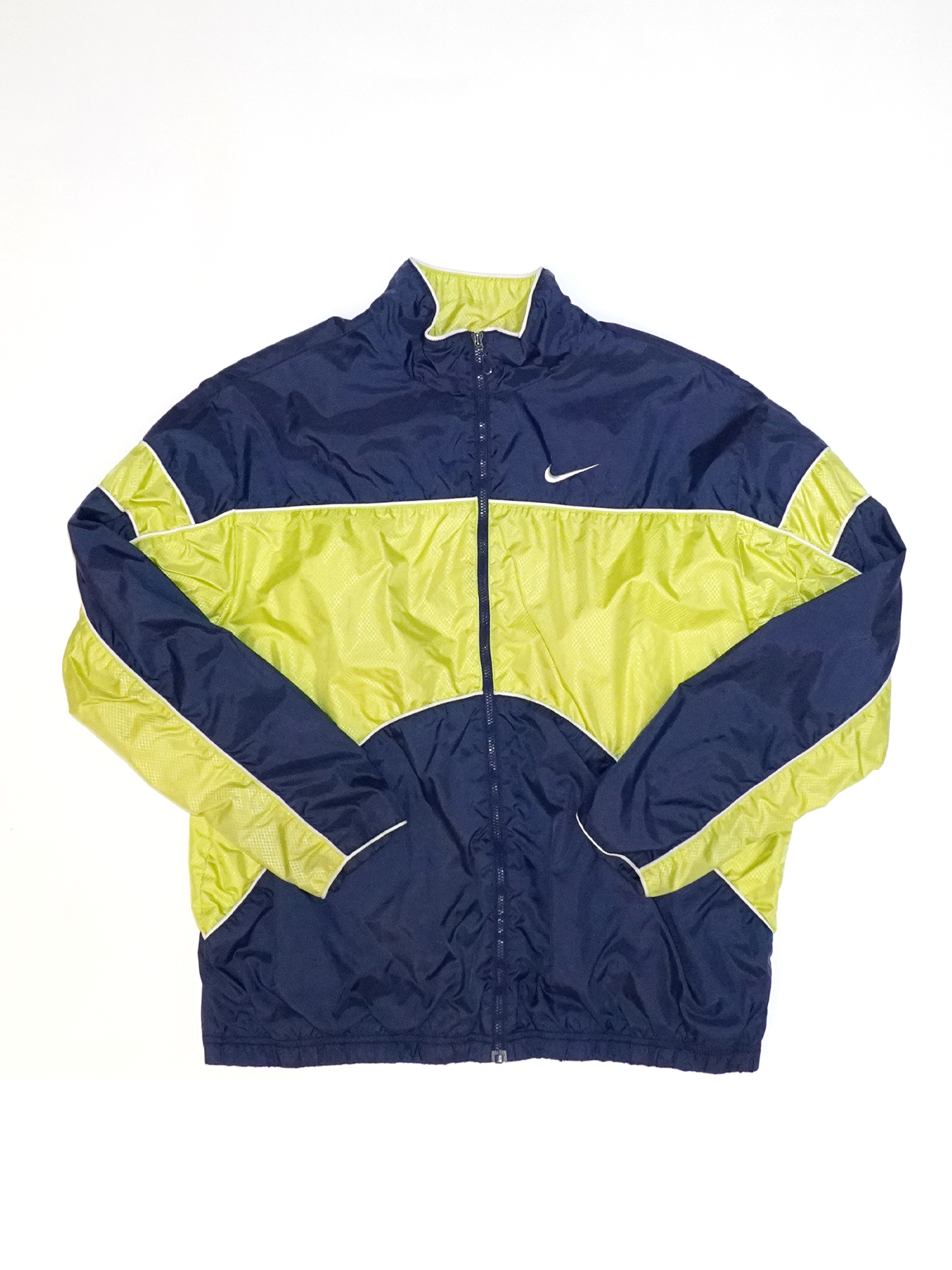 navy blue and yellow nike sweatsuit