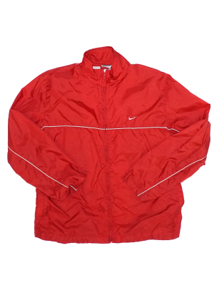 Vintage Sweatshirt Nike Red Full Zip Tracksuit Size S
