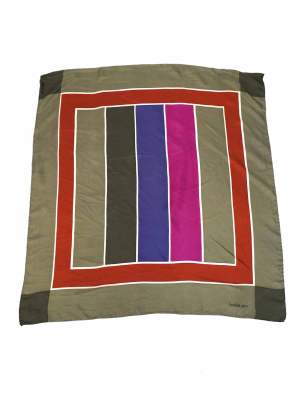 Vintage Antoine Paris Silk Scarf 30in x 30in