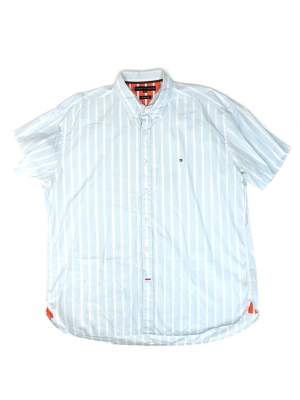 Vintage Tommy Hilfiger Men Short Sleeve Shirt Size XXL