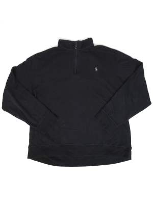 Vintage Knitwear Polo Ralph Lauren Black Retro Size XXL