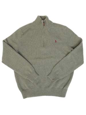 Vintage Knitwear Polo Ralph Lauren Green Retro Size M