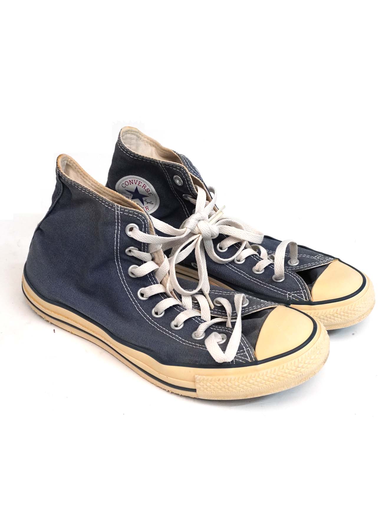 Vintage Converse Blue Shoes Men Size UK Pepper Tree Vintage
