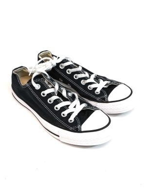 Vintage Converse Black Shoes Men Size UK 4.5