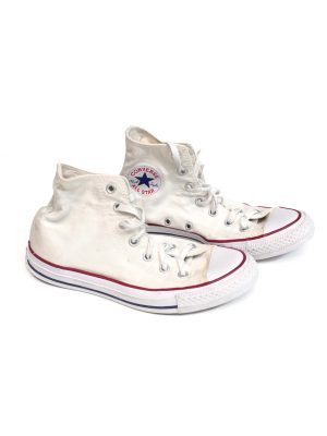 Vintage Converse White Shoes Men Size UK 5.5