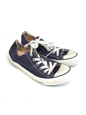 Vintage Converse Blue Shoes Men Size UK 6
