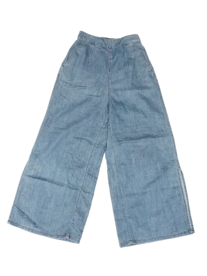 Vintage Y2K Denim Wide Leg Trousers W24 x L25