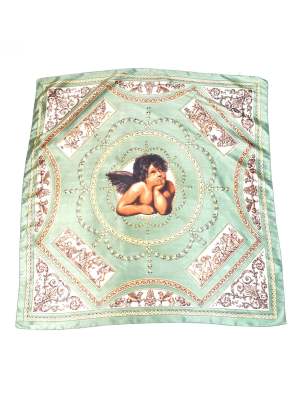 Vintage Baroque Angel Pattern size 35in x 36in