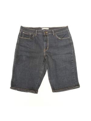 Vintage Levi's Bermuda Navy Blue Shorts Women's Jorts W38