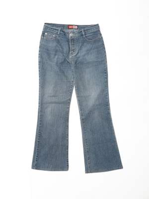 Vintage Flare Jeans Low Waisted Trousers Retro Y2K Size W28 - L28