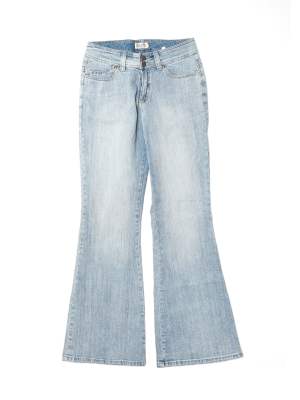 Vintage Trousers Flare Jeans Mid Rise Retro Y2K Size W28 - L33