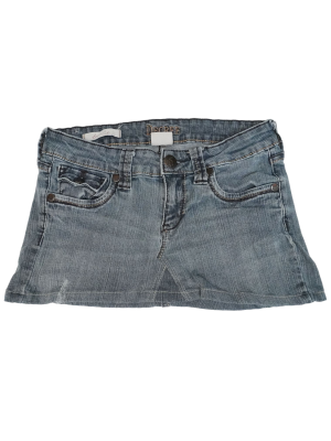 Vintage Reworked Y2K Decree Denim Skirt Waist- W30