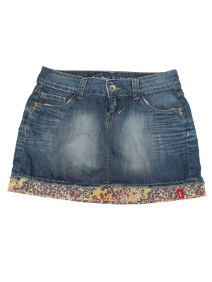 Vintage Reworked Y2K EDC-Esprit Denim Skirt Waist - 30