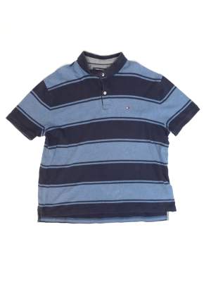 Vintage Polo Shirt Retro Tommy Hilfiger Size L