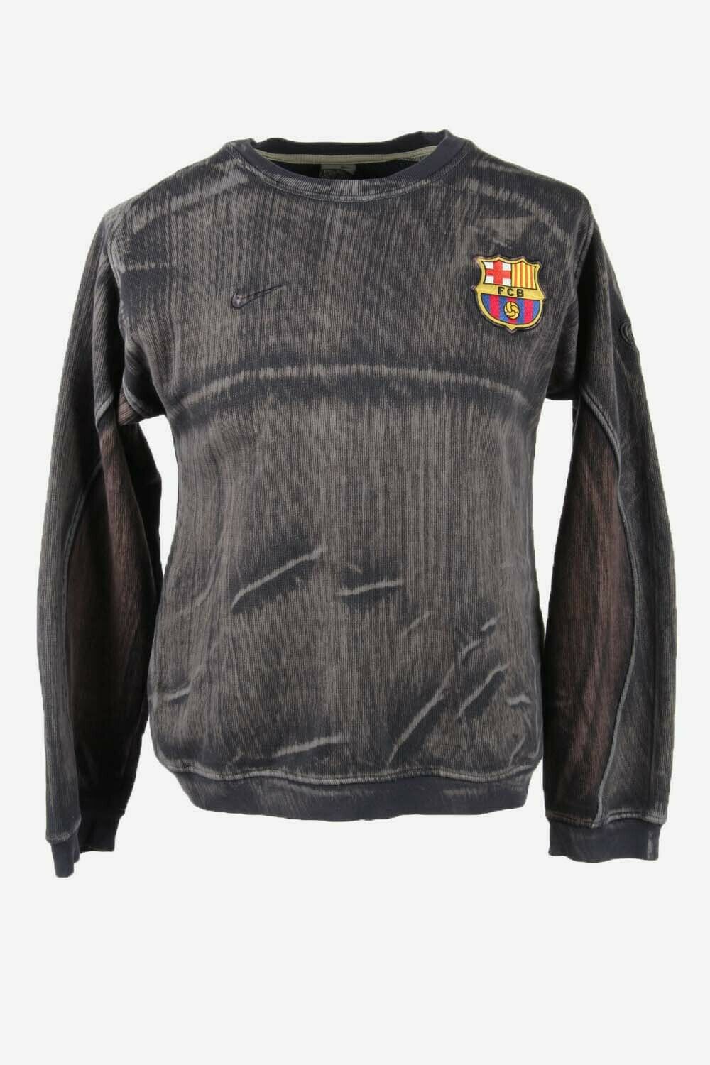 vintage fc barcelona sweatshirt