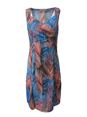 Women's Jersey Floral Dress Sleeveless Surplice V-Neck Casual Size S/M