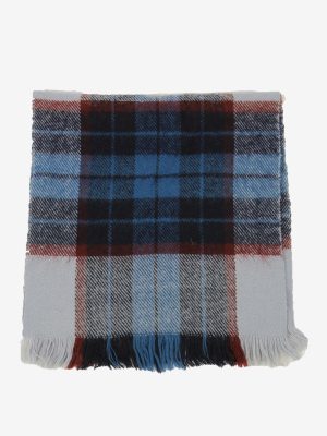 Tartan Scarf  Vintage Check Classic Tassel Soft Winter 90s Retro Multi