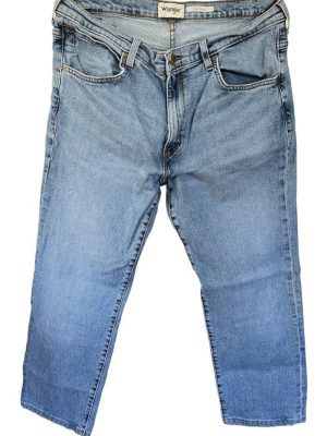 Wrangler Arizona Jeans Straight Relax Fit Vintage Blue Size W34 L25