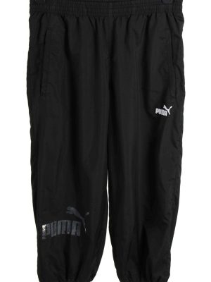 Puma Tracksuits Bottom Capri Sportswear Vintage Size S Black
