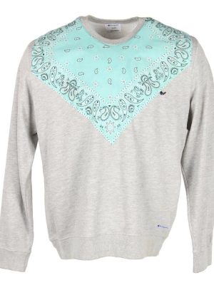 Champion Remake Sweatshirt Top Vintage Crew Neck Retro 90s Grey Size XL - SW3135